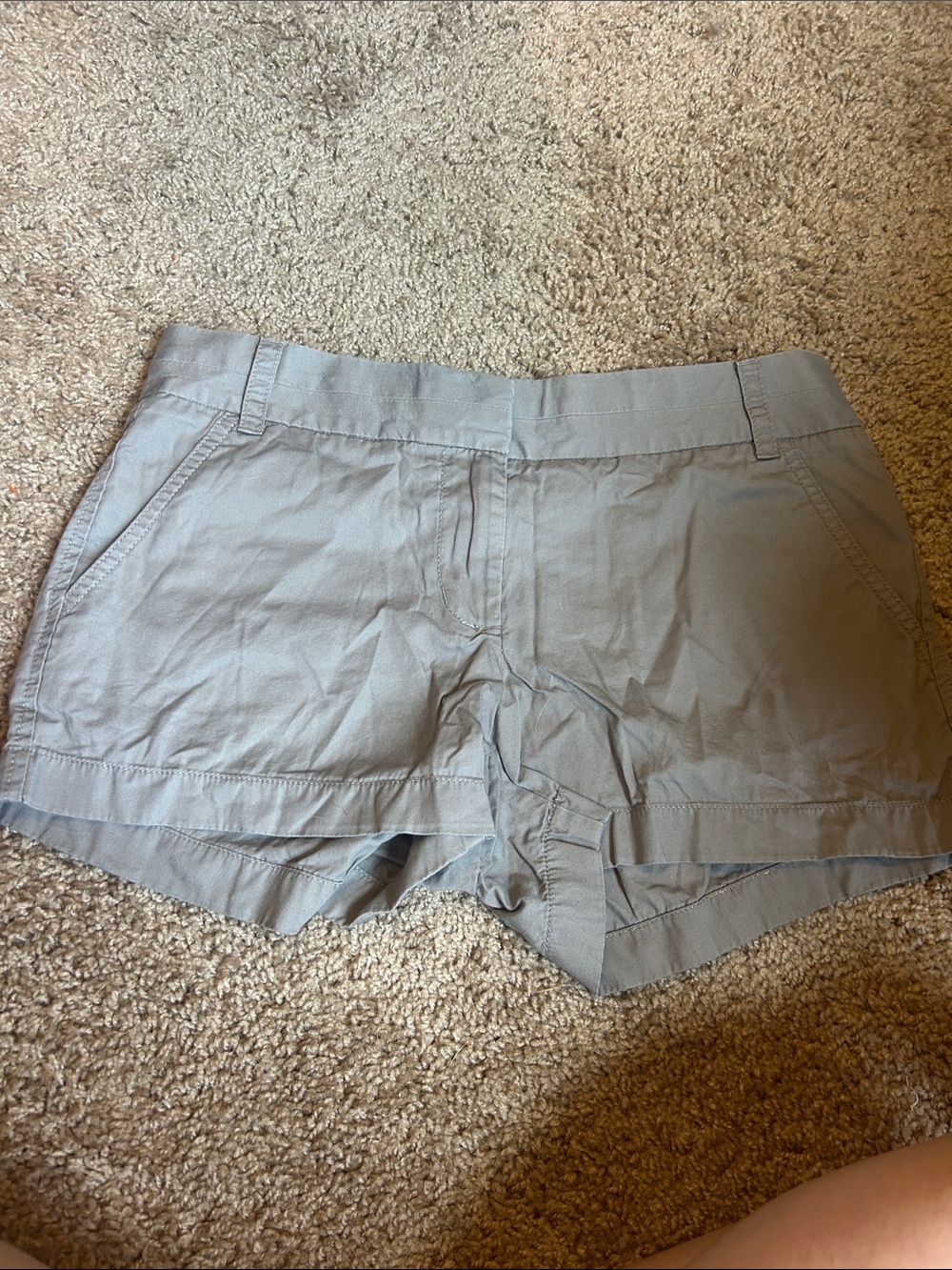 J. Crew Light Gray Women's Cotton Shorts